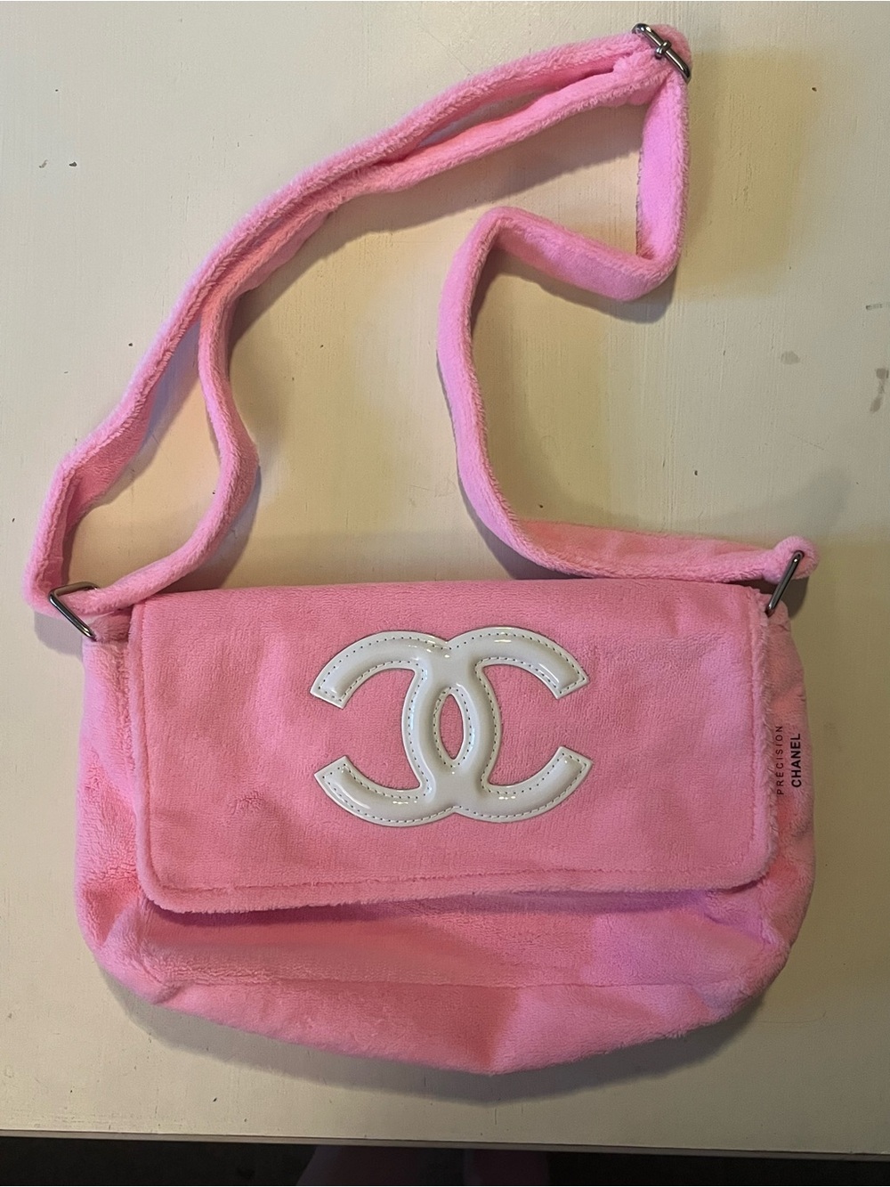 Chanel Beauté Pink Precision Cosmetic Bag